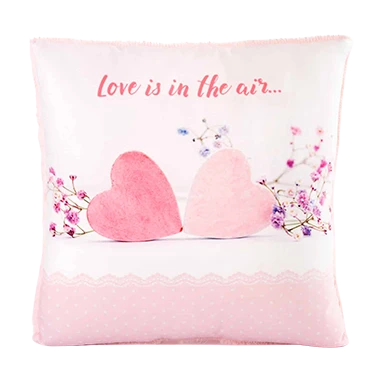 Pluche kussen Love in the air