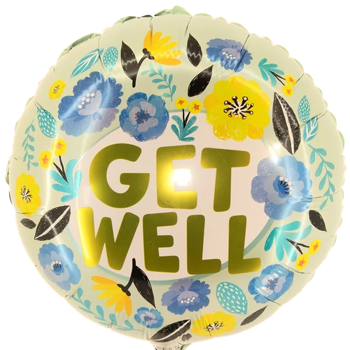 Get well soon heliumballon