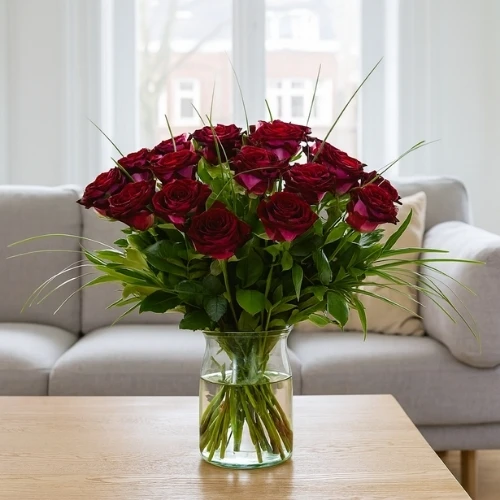 Romantisch Boeket rode rozen