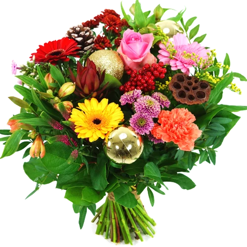 Vaasje met Kerstbloemen