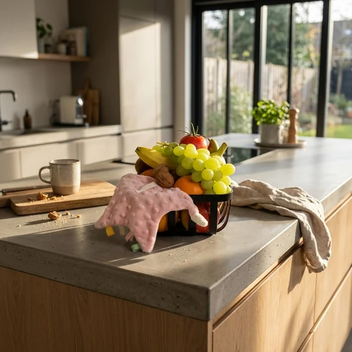 Geboorte fruitmand meisje