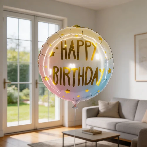 Happy Birthday met sterren