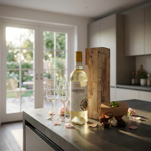 Witte wijn wijnglazen 150 gram bonbons