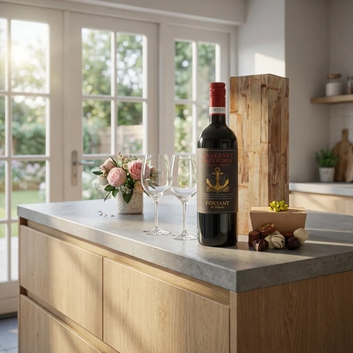 Rode wijn wijnglazen 150 gram bonbons